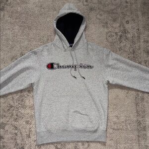 Champion Light Gray Men's Hoodie
